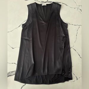 Brunello Cucinelli Black V-Neck Blouse